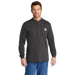 Carhartt Mens Long Sleeve Henley T-Shirt