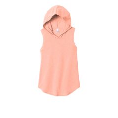 District Perfect Tri Womens Sleeveless Hoodie