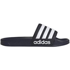 unisex legend ink and white adidas slides