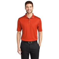 Port Authority Performance Fine Jacquard Mens Short Sleeve Polo
