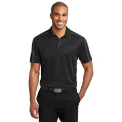 Port Authority Silk Touch Performance Colorblock Stripe Mens Polo