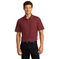 Port Authority SuperPro React Mens Short Sleeve Polo Shirt