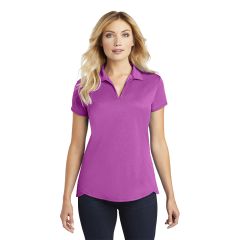 Port Authority Trace Heather Womens Short Sleeve Polo