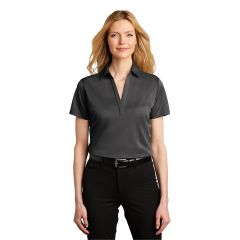 Port Authority Heathered Silk Touch Performance Womens Short Sleeve Shirt