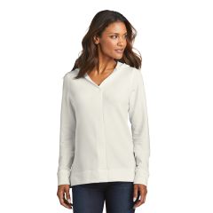 Port Authority Microterry Womens Pullover Hoodie