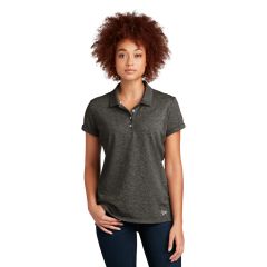 New Era Slub Twist Womens Short Sleeve Polo
