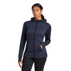 New Era Venue Fleece Womens Full Zip Hoodie
