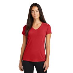 OGIO Peak Womens V-Neck Short Sleeve T-Shirt