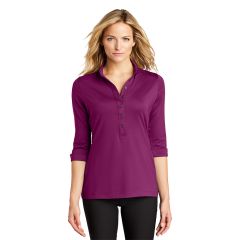 OGIO Gauge Womens Three Quarter Sleeve Polo Shirt
