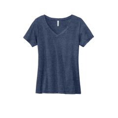 Volunteer Knitwear Womens Daily V-Neck Short Sleeve Tee