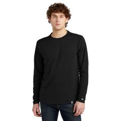 New Era Heritage Blend Long Sleeve Crew Mens T-Shirt