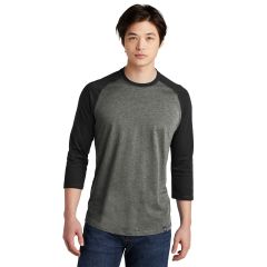 New Era Heritage Blend Three Quarter Sleeve Mens Baseball Raglan T-Shirt