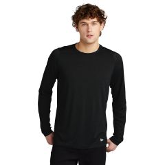New Era Series Performance Long Sleeve Mens Crew T-Shirt