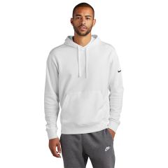 Nike Club Fleece Sleeve Swoosh Mens Pullover Hoodie
