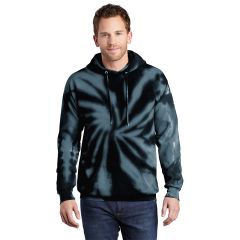 Port and Company Tie-Dye Mens Pullover Hooded Sweatshirt