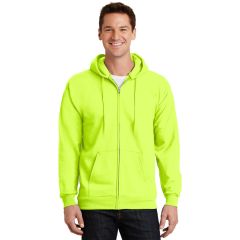 Port and Company Essential Fleece Mens Full Zip Hooded Sweatshirt
