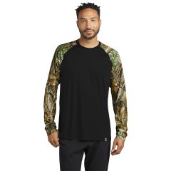 Russell Outdoors Realtree Colorblock Performance Mens Long Sleeve Tee