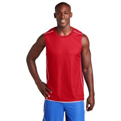 Sport-Tek PosiCharge Mesh Reversible Mens Sleeveless Tee