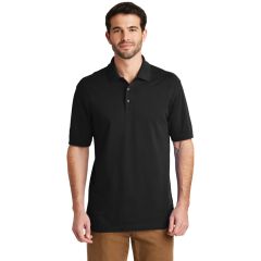 Port Authority Tall EXCotton Mens Short Sleeve Polo