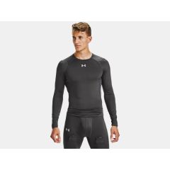 mens dark gray under amour long sleeve top