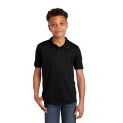 Sport-Tek PosiCharge RacerMesh Youth Short Sleeve Polo Shirt