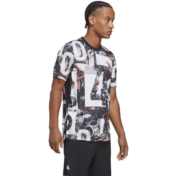 adidas Club Graphic Mens Tennis T-Shirt | HT7170