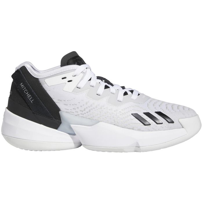 melodie Larry Belmont toespraak adidas Donovan Mitchell Basketball Shoes - D.O.N. Issue 4 in White | GY6509