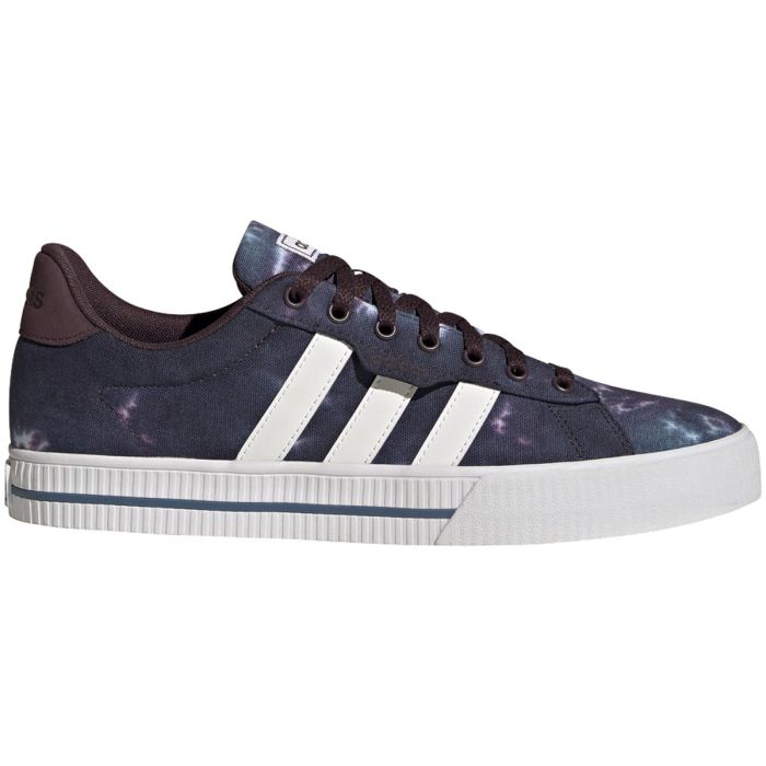 adidas Daily 3.0 Mens Skateboarding in Shadow Maroon-Cloud White-Altered Blue