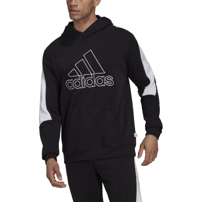 adidas Future Icons Embroidered Badge of Sport Hoodie - Mens Casual ...