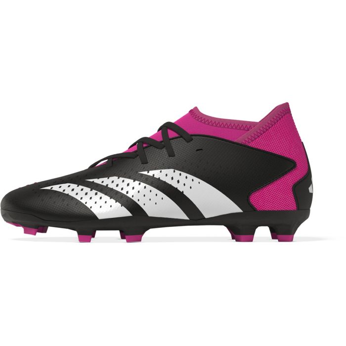 adidas Predator Accuracy.1 FG Firm Ground Soccer Cleats - Black/White/Pink
