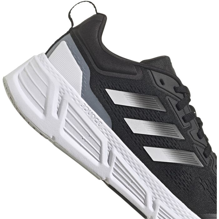 Para llevar métrico Neuropatía adidas Questar Shoe - Mens Running- GY2259 -Core Black - Cloud White - Grey  Two