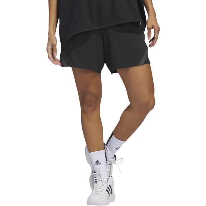Adidas Women's Select 6 Basketball Shorts, Large, Black