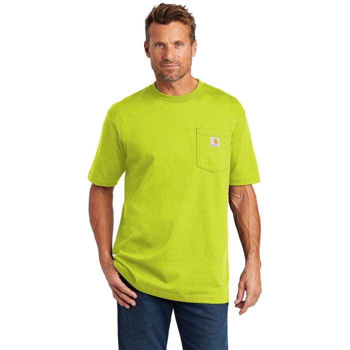 Carhartt Workwear Men's Pocket Short Sleeve T-Shirt | RevUpSports.com ...
