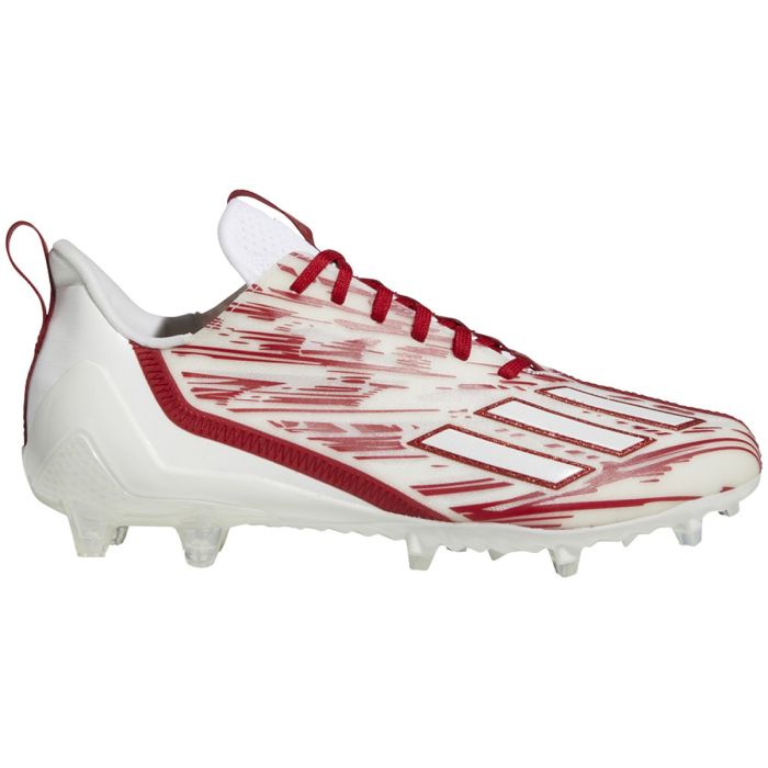adidas Adizero Men's Football Cleats in Red | Enhanced for On-Field Quickness | RevUpSports.com | GZ6911