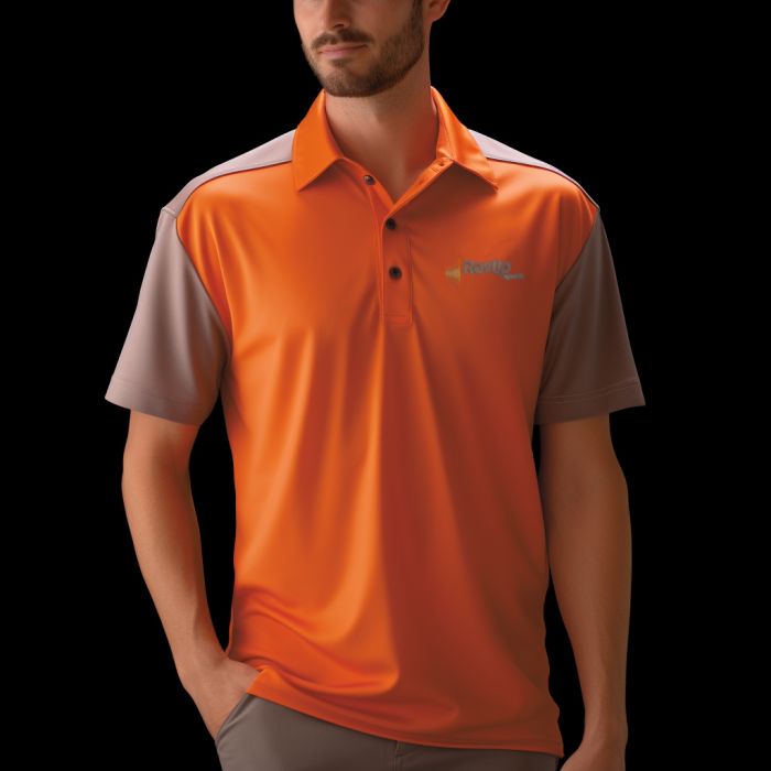 Alternative proposal Walk around Road making process RevUp Sports Brand Designer Men's Polo Shirt | RUSSSMP-800