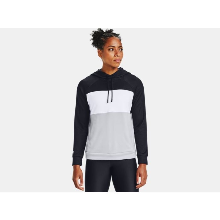 Under Armour Qualifier Fleece Blocked Womens Hoodie XS at  Women's  Clothing store