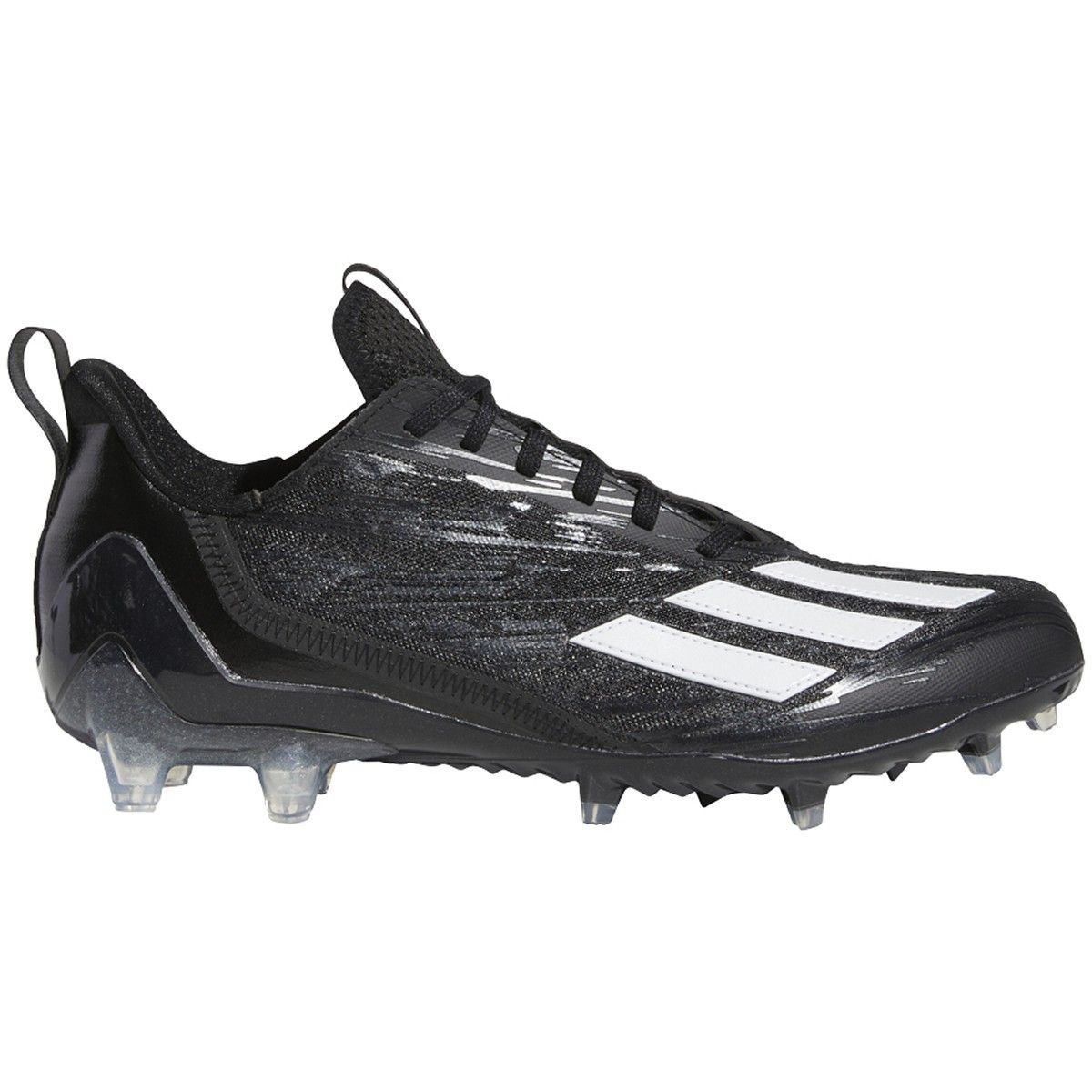 adidas Adizero Football Cleats in Black and White GX4050