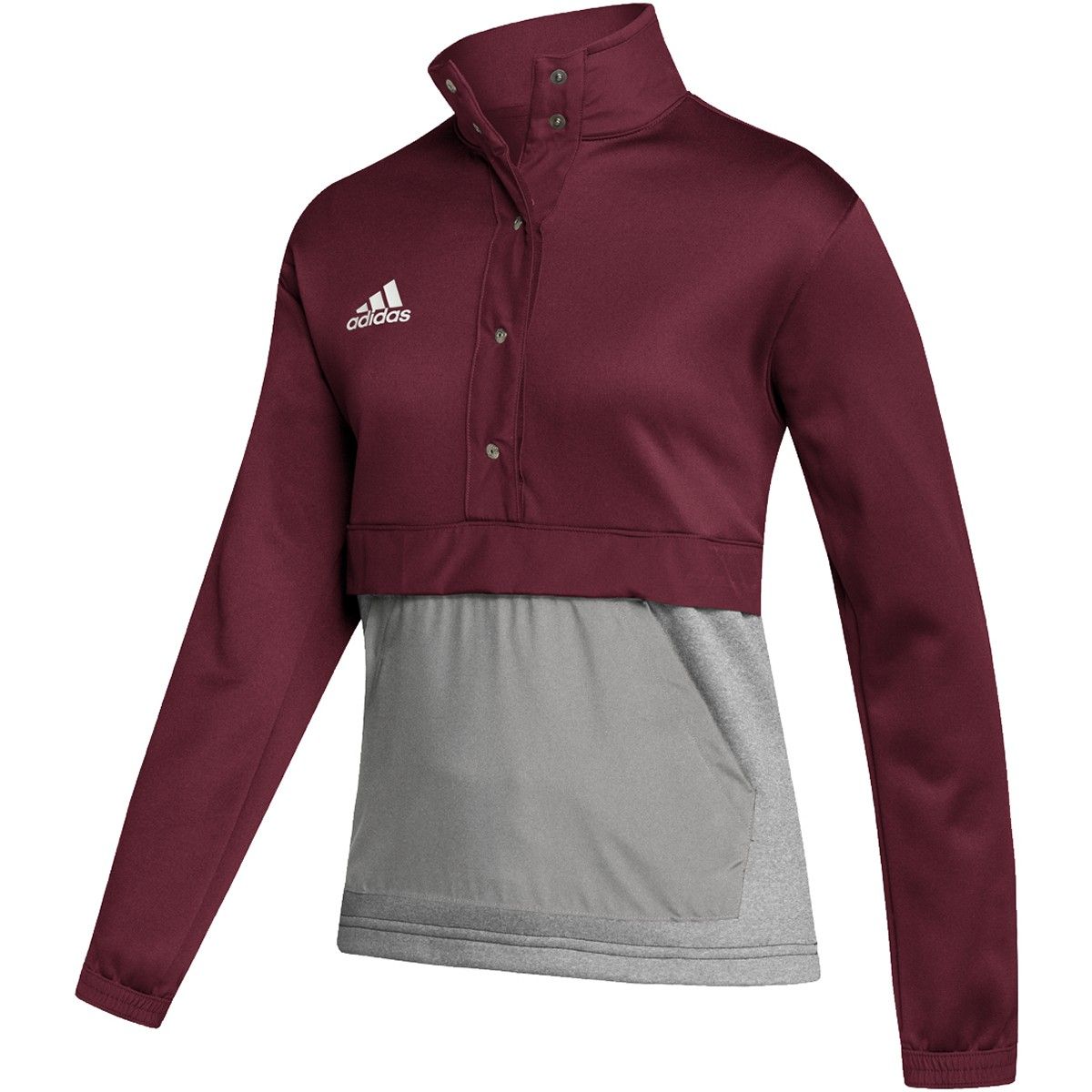 tranquilo Gran roble enlace adidas Womens Team Issue 1/4 Snap Pullover | HI3161