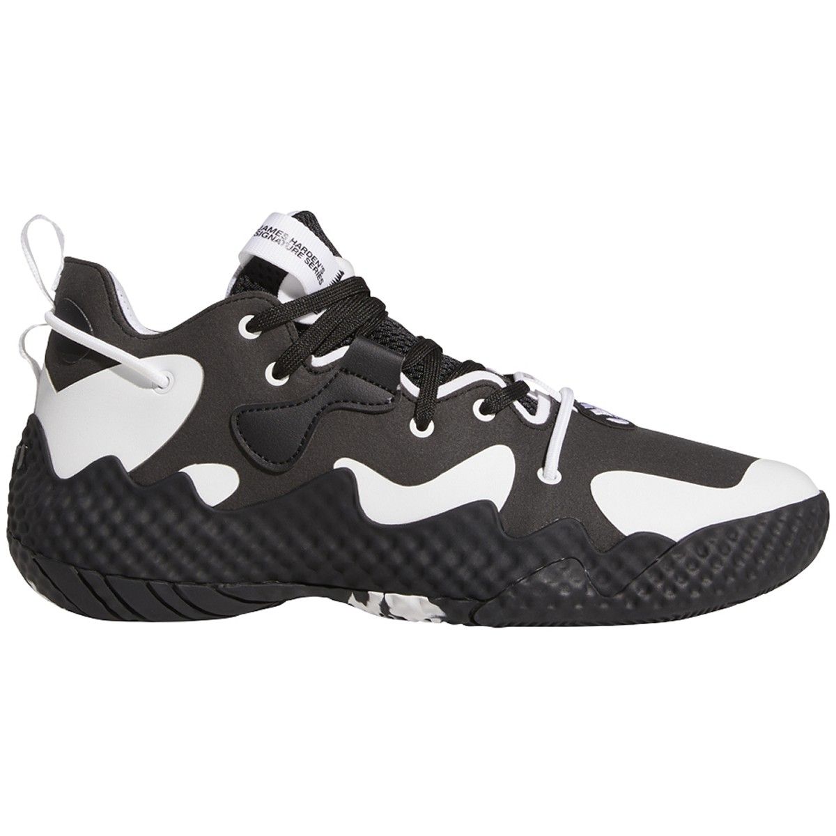 adidas Harden Vol. Basketball Shoe Black-White GV8704