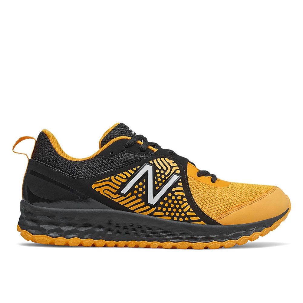 New Balance TURF SHOE BLACK YELLOW