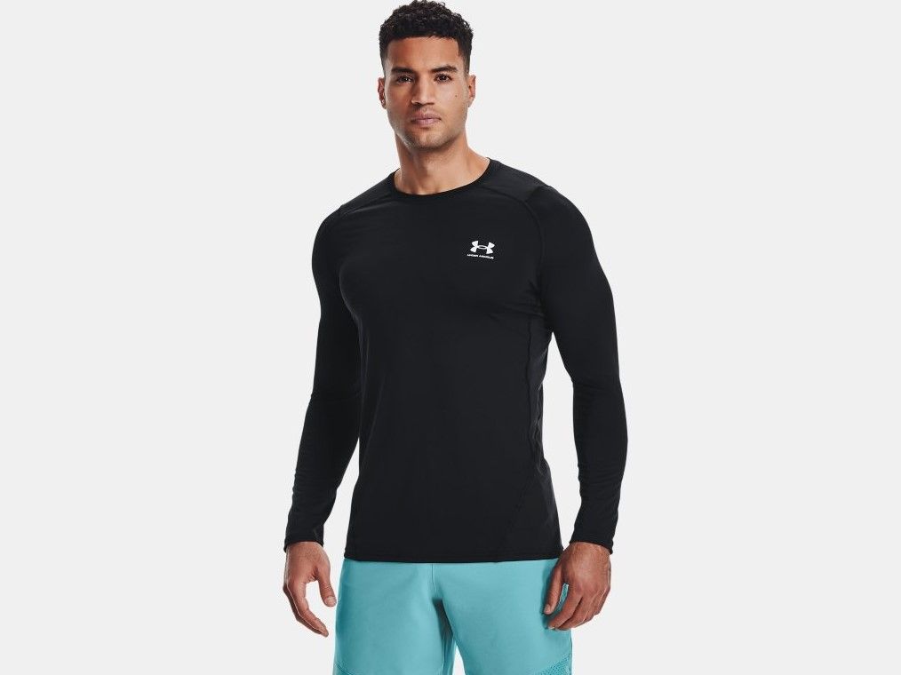 Humedad Intacto Tradicion Under Armour HeatGear Armour Mens Fitted Long Sleeve T-Shirt | 1361506-310