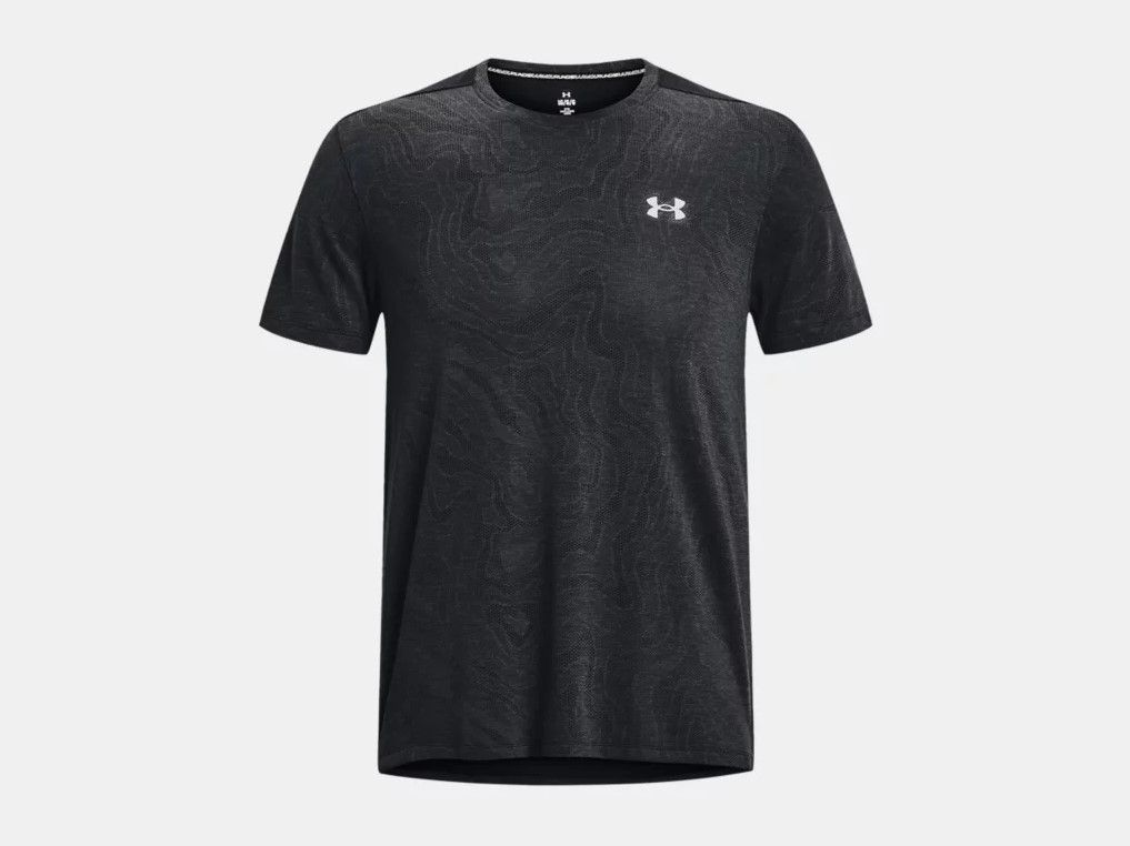 Under Armour Streaker Topographic Men's Short-Sleeve T-Shirt - Lightweight  and Comfortable Athletic Shirt