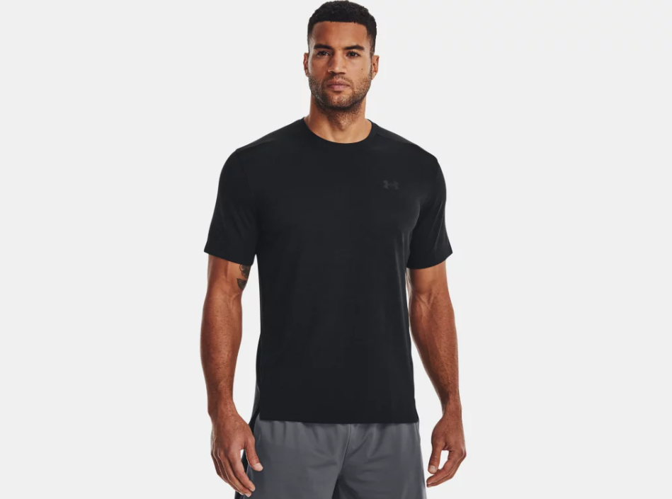 Armour | Vent Under Tech Training Short T-Shirt 1377052-001 Jacquard Sleeve
