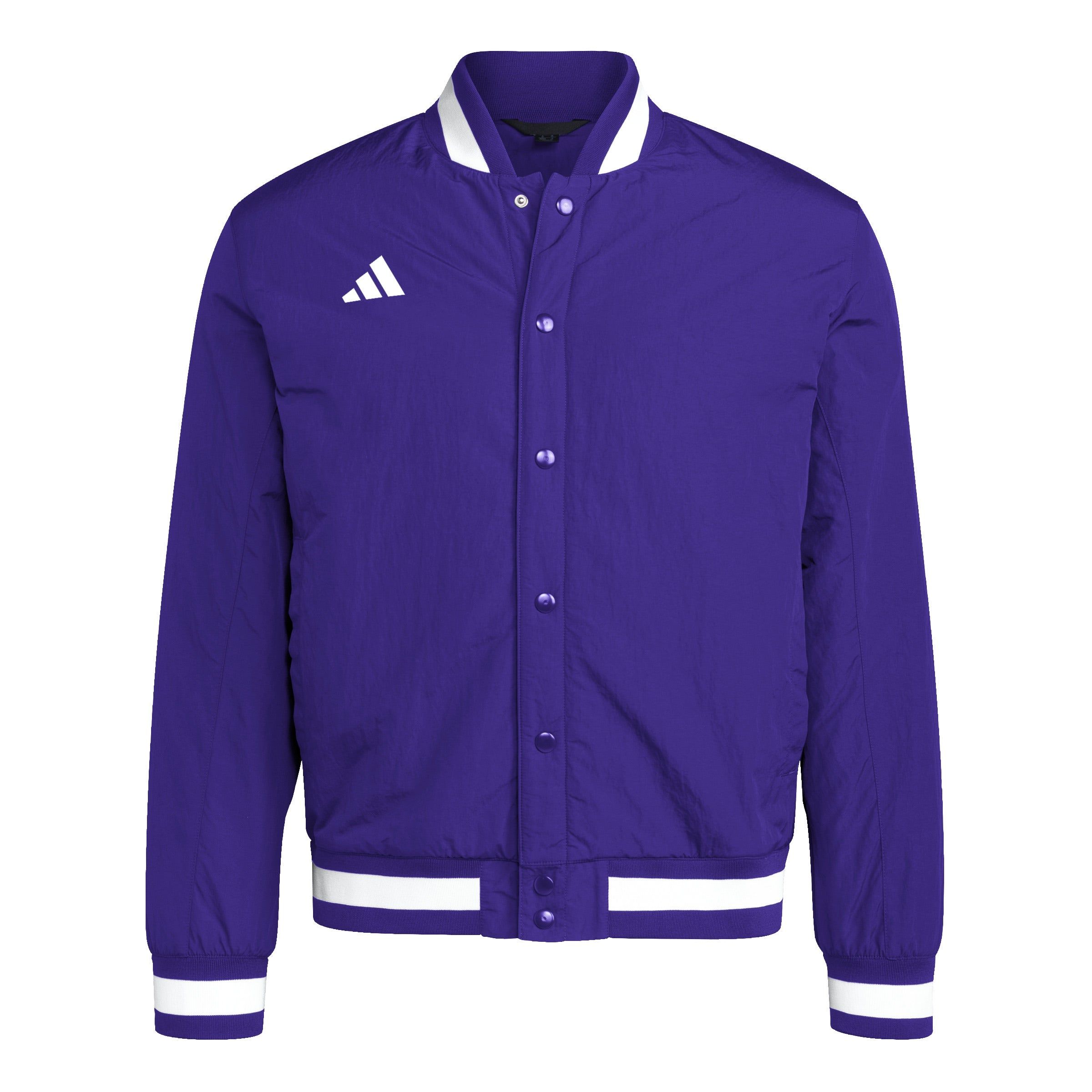 Purple Adidas Cage Jacket 3xl Rawlings Adult Color Sync Short