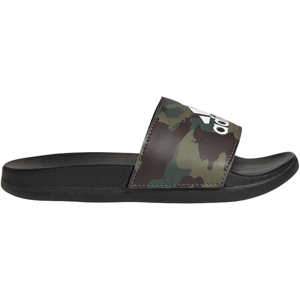 adidas Adilette Comfort Kids Slides in Camo HR0204