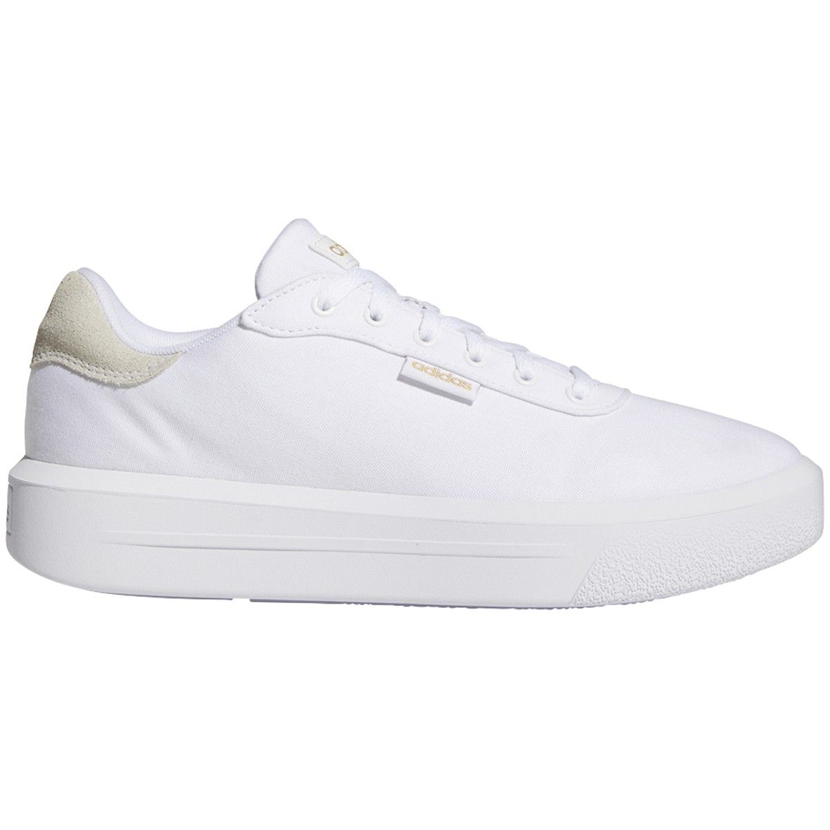 adidas gazelle silver green womens Court Platform CLN Shoes Core Black / Cloud White / Ecru Tint –  Sportamore.com main image 1