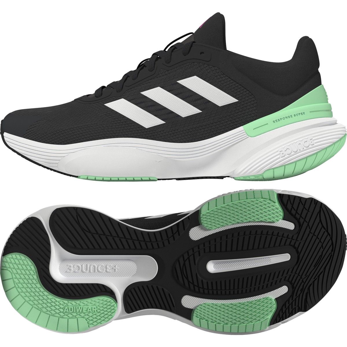 adidas gazelle silver green womens adidas Women Response Super 3.0 Running Shoes