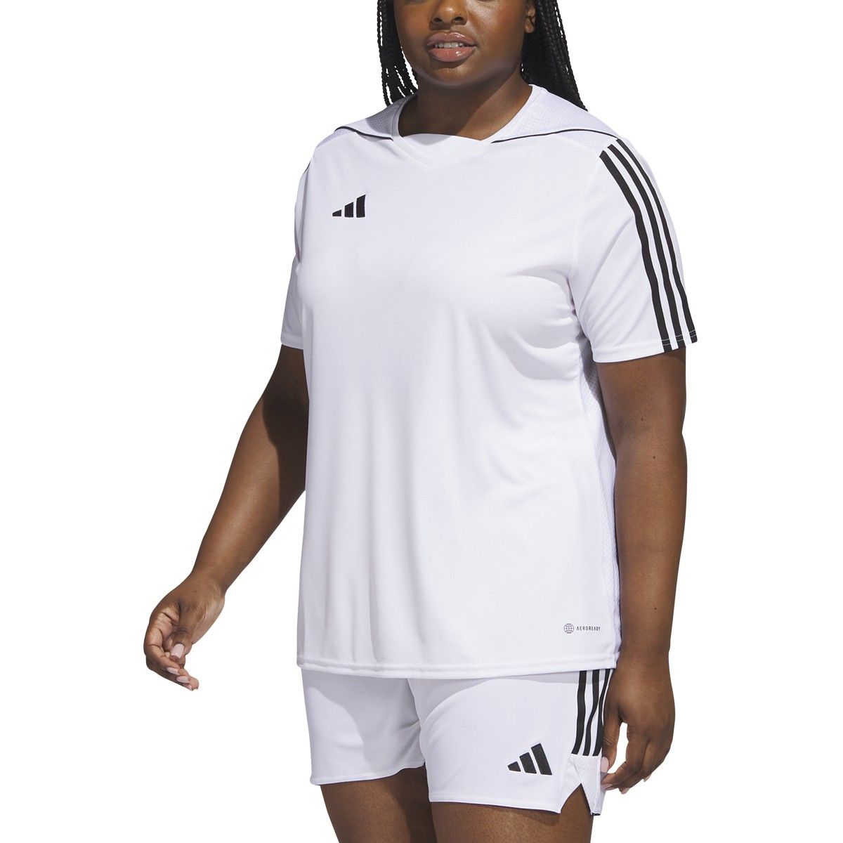 Women's plus size soccer shorts on sale