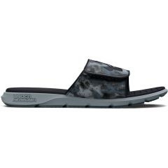 Under Armour Mens UA Ignite Pro Graphic Strap Slides Footwear - Comfortable Foam Footbed