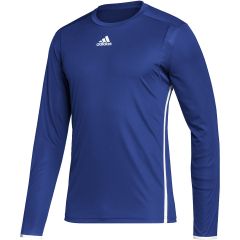 adidas Team Issue Mens Long Sleeve Jersey in Team Royal Blue-White | HT7342